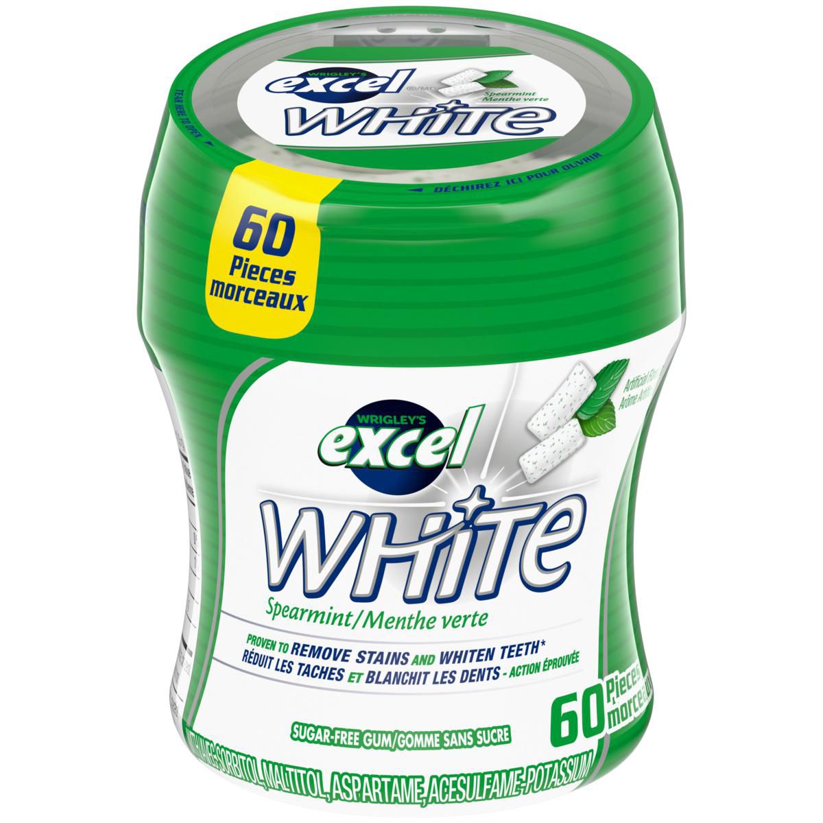 Excel White Spearmint Chewing Gum Delivery 6474